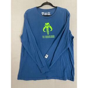 STAR WARS NEFF MEN'S The Mandalorian T-Shirt 2-SIDED COMIC ART Sizes XL